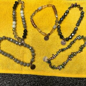 Erimish Multicolor Beaded Bracelet Set